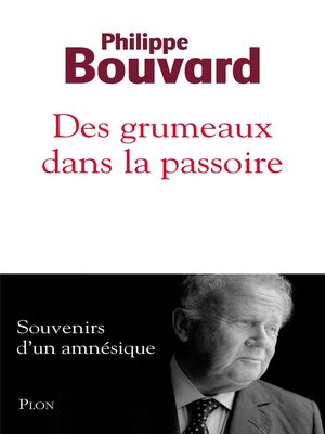 cover image of Des grumeaux dans la passoire